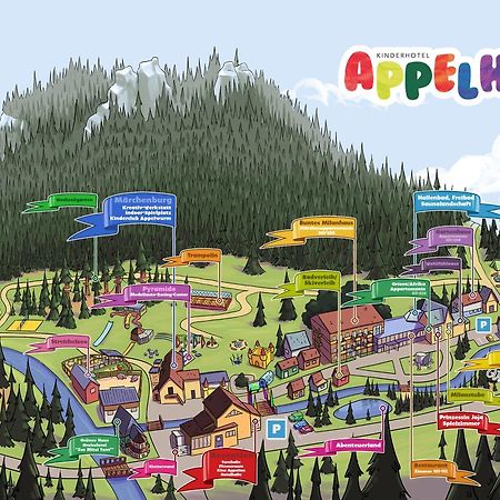 Kinderhotel Appelhof Murzsteg Екстер'єр фото