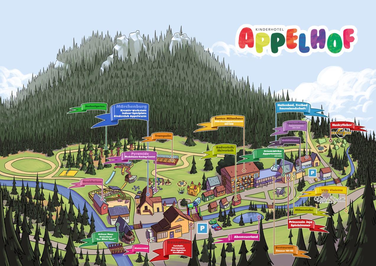 Kinderhotel Appelhof Murzsteg Екстер'єр фото